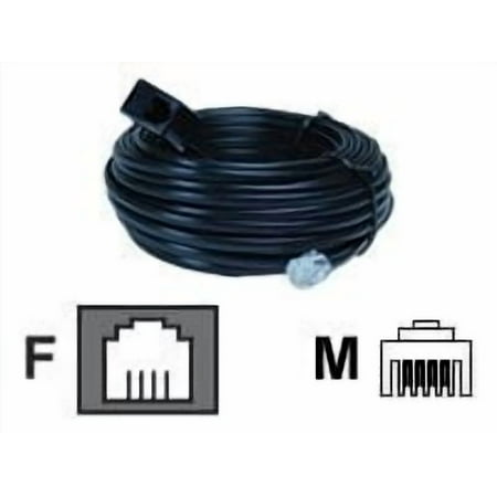 Lorex CVA65RJ11 - Camera extension cable - RJ-11 (M) to RJ-11 (F) - 65 ft