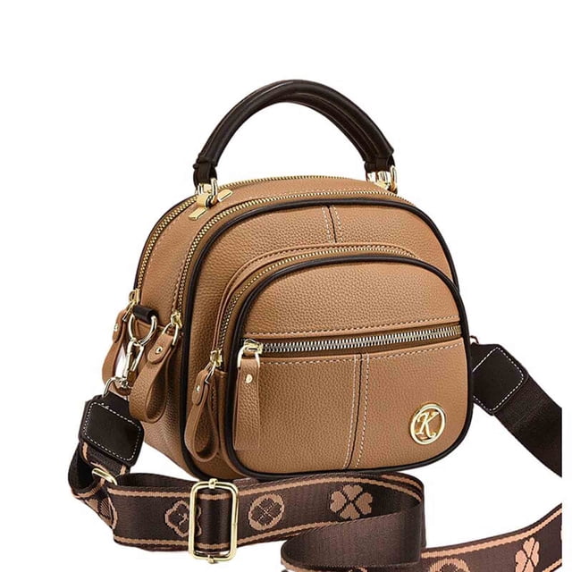 Crossbody Bag Adjustable Wide Shoulder Strap Leather Bag Ladies Shoulder Bag
