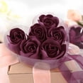 thumbnail image 4 of BalsaCircle 24 Burgundy Scented Rose Soap Party Favors Gift Boxes Ribbons Wedding Events Home Supplies, 4 of 8