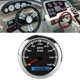 thumbnail image 1 of Tachometer, Professional Diesel Tachometer Stainless Steel  for Maintenance Engineer for Car Black,White, 1 of 7