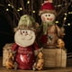 thumbnail image 2 of Set de Bolsas de Regalo Navideñas de Lino | Bolsas Reutilizables con Cordón Ajustable de Papá Noel y Muñeco de Nieve | Bolsas de Regalo Navideñas con Cremallera para Familiares, Vecinos y Compañeros, 2 of 7