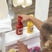Step2 Fun with Friends Pink Kids Kitchen Pretend Play Set