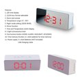 thumbnail image 3 of Yeacher Multifunctional Plastic Mirror LED Night Light Thermometer Digital Wall Clock Lamp Alarm Clock, 3 of 7