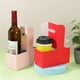 thumbnail image 5 of Portavasos Uxcell con asa, 15 Pcs de cartón Kraft, soporte para 2 tazas para bebidas calientes o frías, blanco, 5 of 6