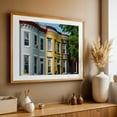 thumbnail image 5 of Hampden Row Houses 02 - Baltimore Maryland Photography Unframed Wall Art Print 5 x 7 inches, 5 of 7