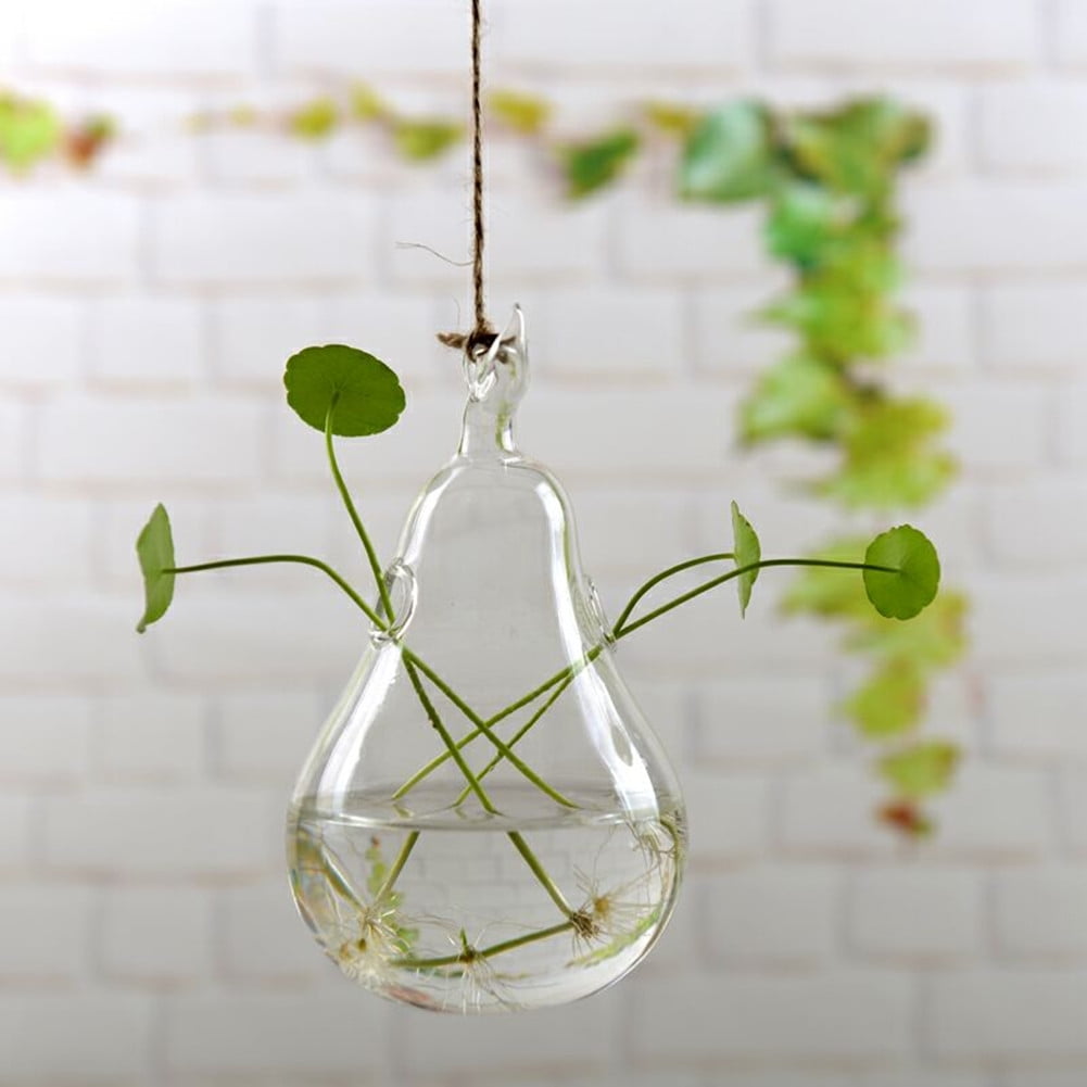 Hanging Glass Hydroponic Flower Planter Vase  Container Home Garden DIY Hot x 1 
