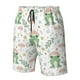 thumbnail image 4 of Balery Frog and Mushrooms Traje de Baño Estilo Hawaiano para Hombre, Shorts de Secado Rápido con Bolsillos-Medium, 4 of 6