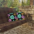 thumbnail image 4 of Outdoor Pillow In Flower Pattern, 4 of 4