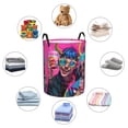 thumbnail image 6 of Laundry Basket, Hip Hop People No.112 Laundry Hamper Waterproof Laundry Bag Clothes Hamper Laundry Bin with Handles for Bedroom, Living Room, Kids Room, 6 of 6