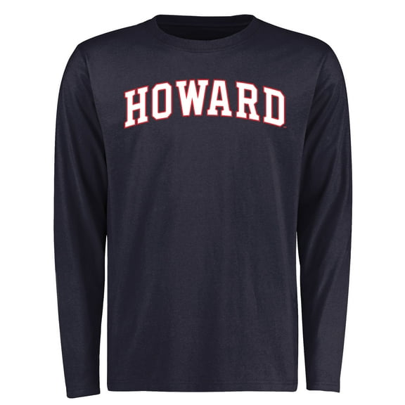 Men's Navy Howard Bison Everyday Long Sleeve T-Shirt