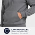 thumbnail image 6 of Men’s Soft Fleece Cotton Blend Pullover Hoodie & Sweatpants Jogging Set, 6 of 6