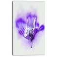 thumbnail image 2 of Fleur de Coquelicot Aquarelle Stylée - Impression sur Toile Florale, 2 of 4