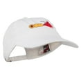 thumbnail image 4 of Fishing Jig Embroidered Washed Cotton Cap - White OSFM, 4 of 5