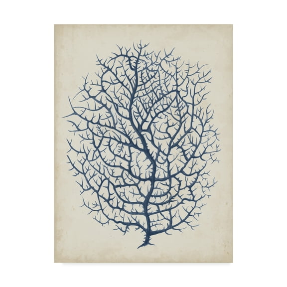 Trademark Fine Art 'Indigo Coral I' Canvas Art by Vision Studio