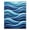Blue, Pattern 3, variant on ODIKA 4'x6' Machine Washable Non-Slip Area Rug, Abstract Teal High Traffic Rug, Blue, 950862