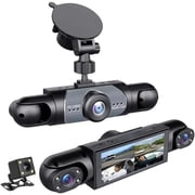 360° 4 Channel Car Dash Cam 1080p Full View Car Dashcam System,Night Vision,Loop Recording,Parking Monitor