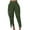 Army Green, variant on ShiShine Women's Casual High Waist Fringed Pants With Elastic Waist Tassels Side Long Jogger Sweatpant
