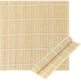 thumbnail image 1 of 2 Packs Bamboo Rolling Mat for Sushi Japanese Style(24 * 24cm), 1 of 5