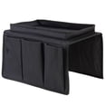 thumbnail image 3 of 3xsofa sofá silla reclinable silla organizador de sillón organizador de sillón negro 5 piezas, 3 of 6