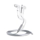 thumbnail image 3 of Auriculares con cable Reducción de ruido Estéreo Juego de disparos Auriculares Teléfono celular 3.5 mm Auriculares intrauditivos Herramienta para jugadores Accesorios para PC de escritorio Gris Blanco Vogacara EL005940-03, 3 of 7