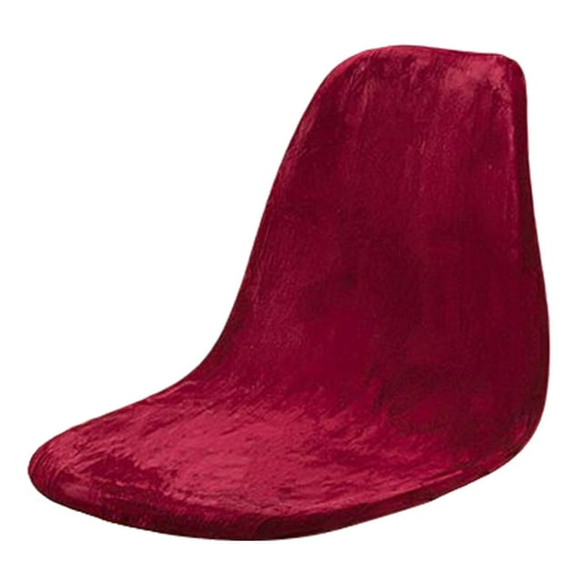 Funda protectora para asiento de silla Shell, ideal para sala de estar, conferencias, banquetes. Vino rojo