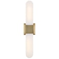 thumbnail image 2 of 55182LCB Hinkley Lighting Cotes - 10W 2 LED Large Wall Sconce-21 Inches Tall and 4.5 Inches Wide-Lacquered Brass Finish, 2 of 8