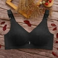 thumbnail image 1 of HongQid Womens Bra No Underwire Comfort Push Up Bras Soft Wireless Bralette Full Coverage Everyday Bra, 1 of 3