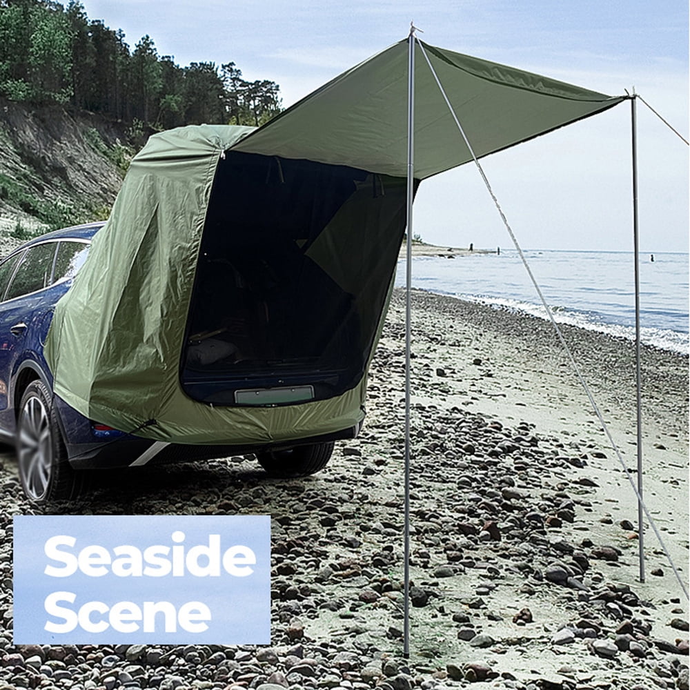 Store De Porte Arrière Pour Camping-car Et Fourgon - Imperméable, Anti-UV, Résistant Au Vent - Dimensions 180x114 Cm - Oxford