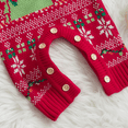 thumbnail image 5 of Actgleam Infant Babys Boys Girls Romper Winter Knitted Christmas Pajamas,18-24Months, 5 of 11
