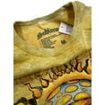 thumbnail image 3 of Urban Outfitters Women's X Sublime Yellow Tie Dye Distressed Print Sweatshirt (Medium, Yellow Tie Dye), 3 of 3