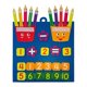 thumbnail image 1 of CAIROYAR Contadores de lápices Juegos de matemáticas Tablero de fieltro Números para los dedos Juego preescolar, 1 of 1