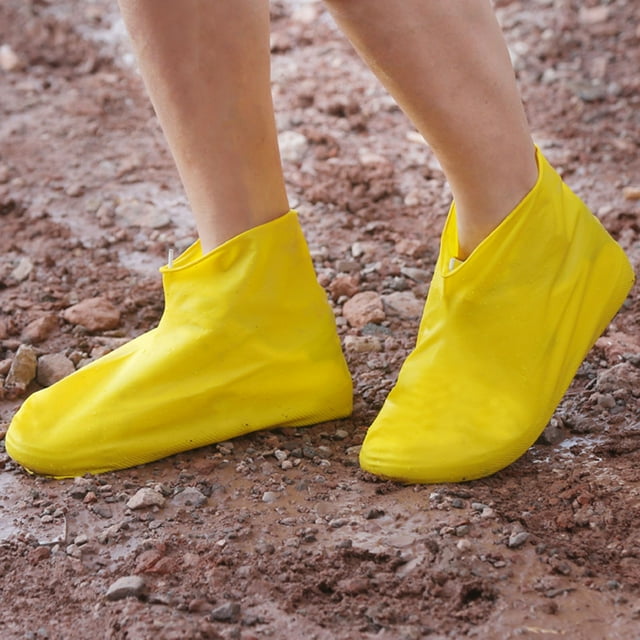 Fundas Reutilizables Para Zapatos De Lluvia, Protectores Antideslizantes Para Adultos Con Suela De Látex Espesada Para Viajes Al Aire Libre, Seguridad Para Caminar