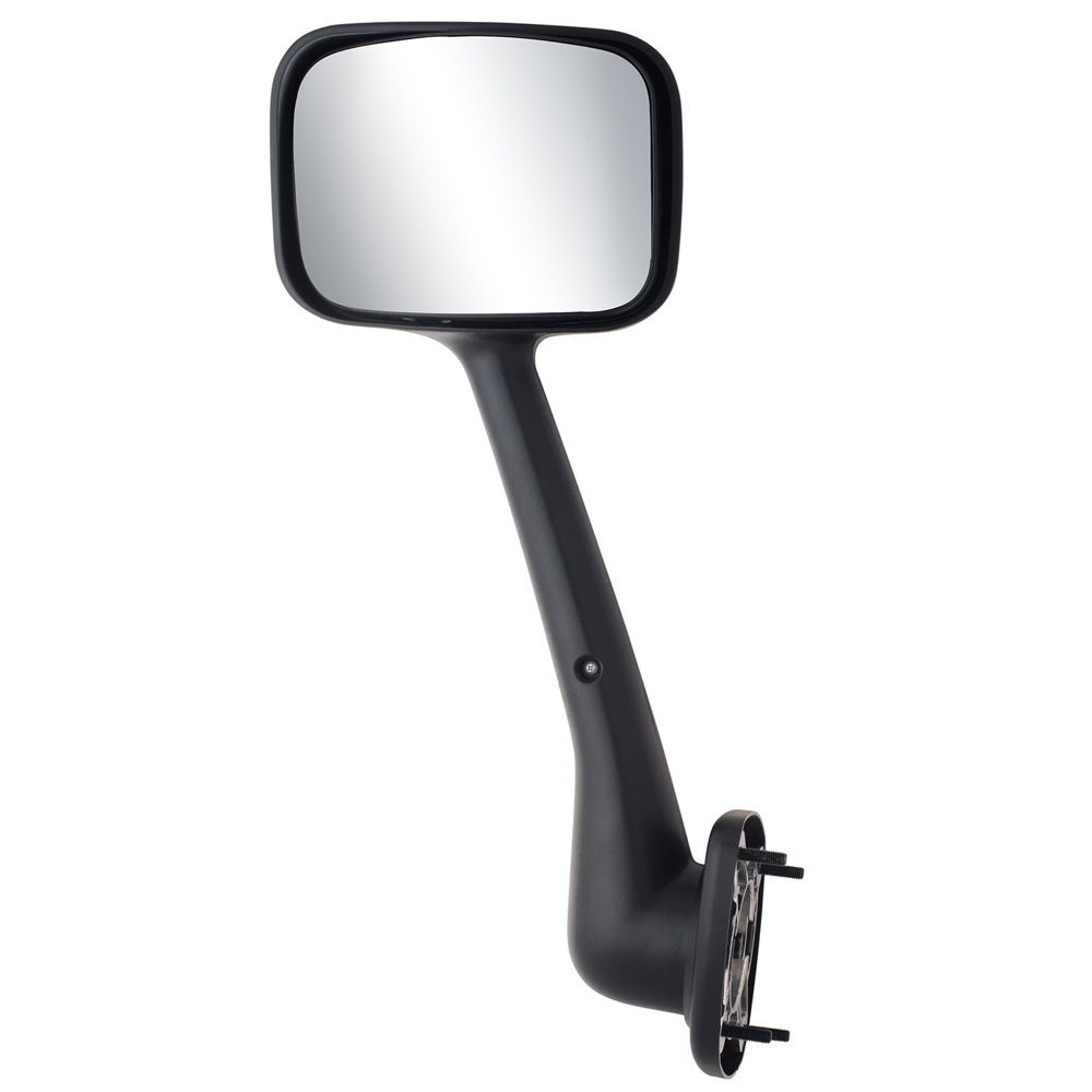 48022 KS Heavy Duty 0816 Cascadia Hood Mirror Textured Black Convex