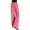 Hot Pink, variant on JMKQLZ Women's Breathable High Waisted Hanging Mosquito Proof Thin Straight Leg Wide Leg Pants, Army Green, Size: XL