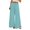 Light blue, variant on Audhol Wide Leg Pants, Women's Solid Color Drawstring Wide Leg Trousers Light Weight Pants for Women Summer Coffee L