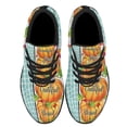 thumbnail image 2 of Fall Autumn Thanksgiving Pumpkin Thankful Grateful Blessed Shoes Sneakers for Women Men Black Size 9, 2 of 7