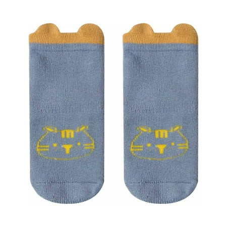 

PANGF Baby Toddlers Girls Mid Calf Length Socks Antislip 1Pair Sock Breathable and Soft Baby Boys Girls Slippers Socks For Boys And Girls