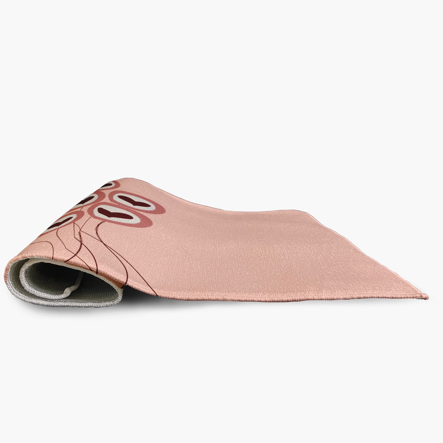 Simply Daisy 5' x 7' Pink Love is in the Air Valentines Chenille Indoor/Outdoor Rug
