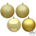 thumbnail image 2 of Vickerman 3" Gold 4-Finish Ball Ornament Assortment, 16 per Box, 2 of 3