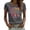 Dark Gray#9527, variant on Women's Cinco De Mayo Short Sleeve T-Shirts Crew Neck Skeleton Dabbing Tshirts Mexican May 5Th Tee Tops for Women