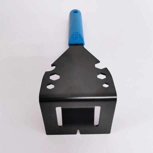 Extractor de grapas manual, extractor de molduras, llave multifunción con empu?adura de silicona, herramientas manuales utilizadas para carpintería, hogar (negro + azul),Blue ZefeiWu 8390606580214