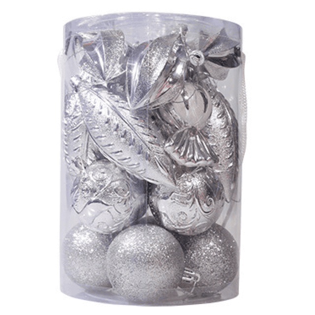 Adornos de bola de Navidad , inastillables, bolas colgantes, decoración de árbol de Navidad, juego para Navidad, boda, fiesta