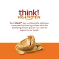 thumbnail image 3 of think! Creamy Peanut Butter High Protein Bars, Gluten Free, 5 count, 10.5 oz, 3 of 9