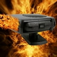 thumbnail image 2 of Aodebiao 12V Car Heater 200W Portable Defroster Demister Windshield Fast Heating Fan with 360° Rotating Base for Winter Driving, 2 of 8