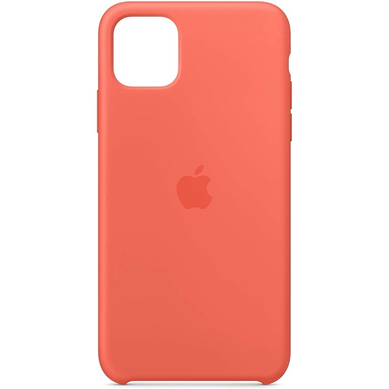 iPhone 11 Pro Max Silicone Case - Clementine - Apple