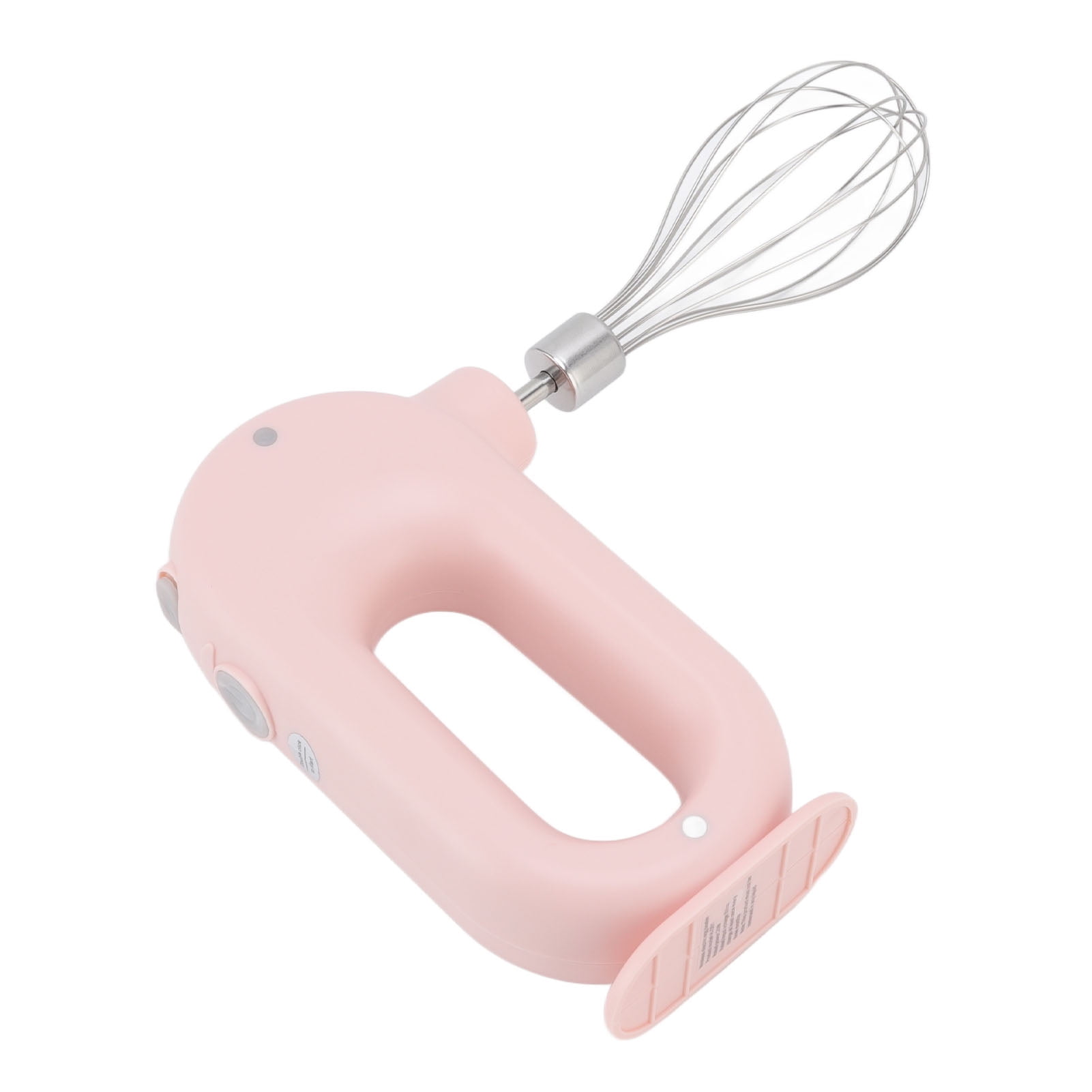 Electric Hand Mixer 3 Speeds Anti Slip Handle Design Safe Household Handheld Milk Frother Foam Maker 5V 20W Pink