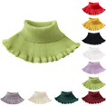thumbnail image 2 of Foulard Tricotée Femme Chaude Coupe-Vent Hiver Cache-Cou Cache-Cou Foulard, 2 of 10