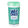 thumbnail image 1 of Serviettes Wet Ones pour les mains en formule sans alcool pour peau sensible, 1 of 9