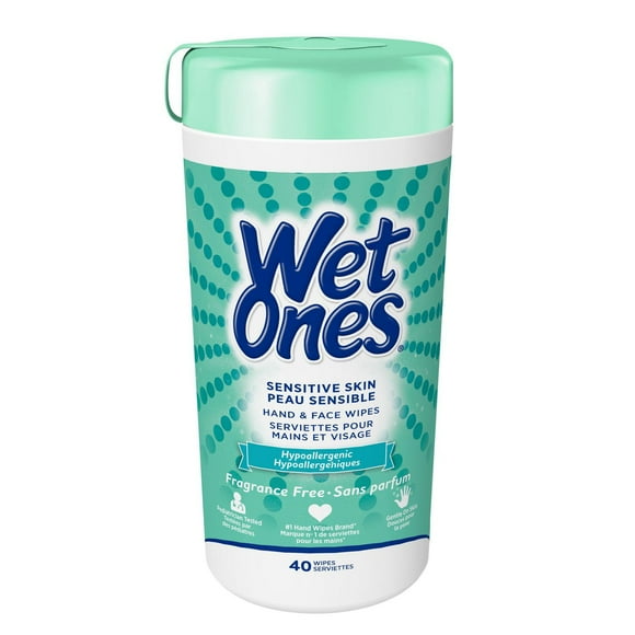 Wet Ones Sensitive Skin Alcohol-Free Hand Wipes