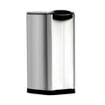 thumbnail image 4 of 13 Gallon / 50 Liter Brushed Stainless Steel Silver Color Step-on Trash Can, 4 of 5